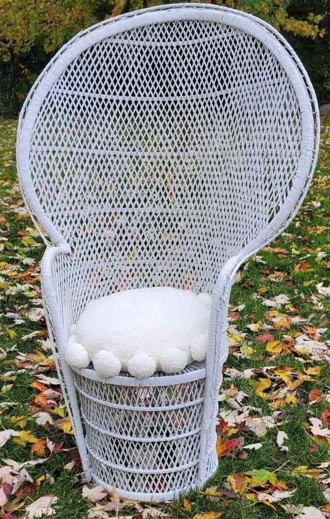 Chaise Emmanuelle Blanche
