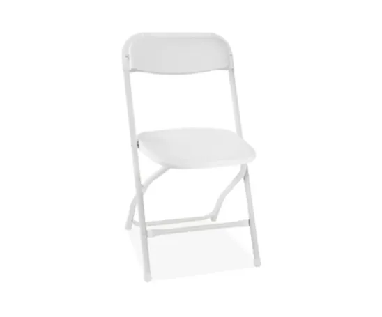 White folding chair (Rental)